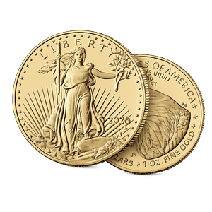 1oz Gold Eagle bullion coin